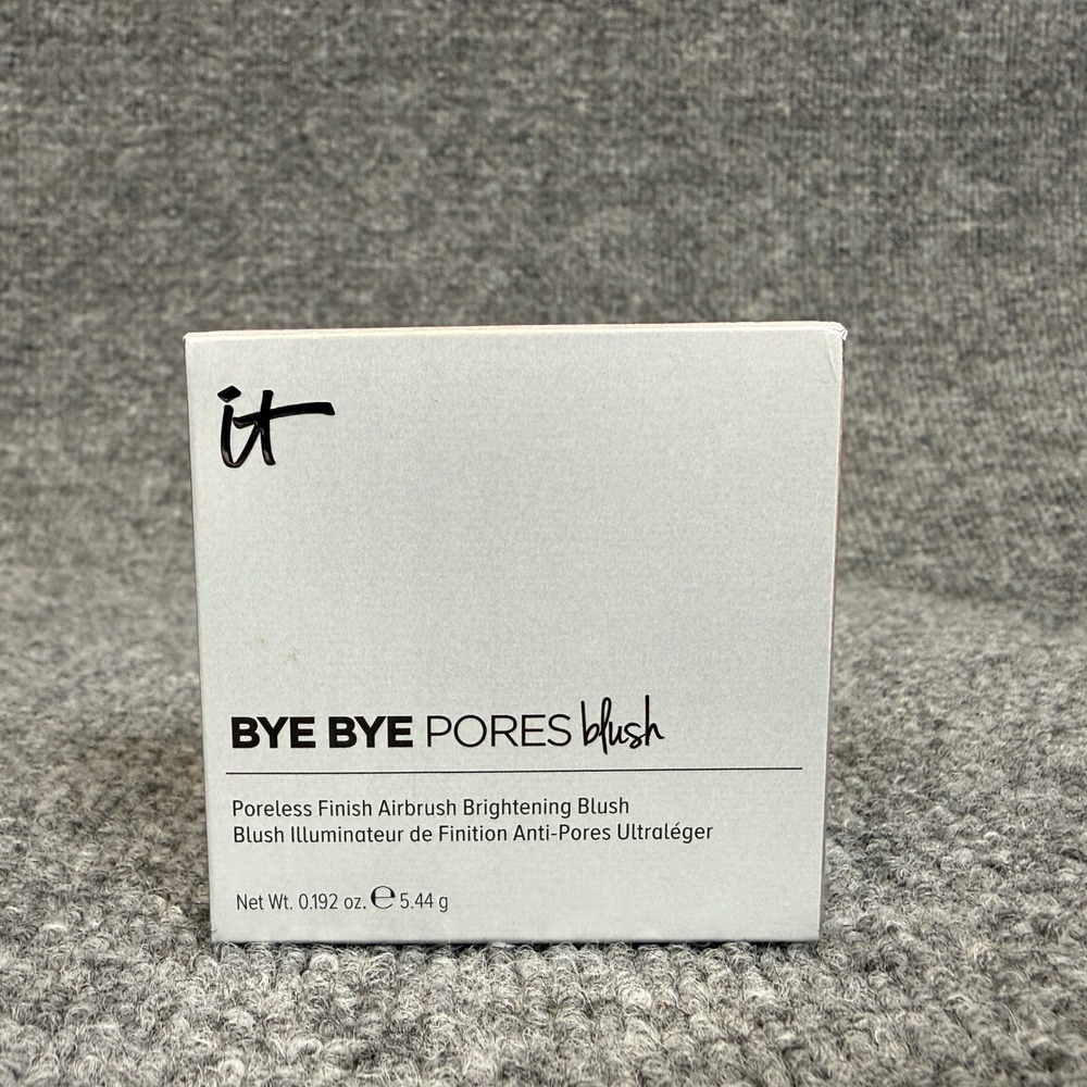 IT Cosmetics Bye Bye Pores Blush Carefree Natural Mauve 0.192oz Brightening
